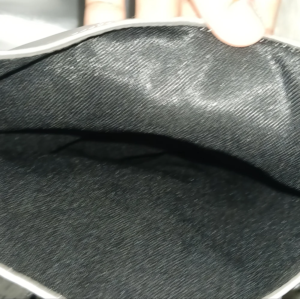 Women Silver metallic slouchy flat knee boots - Picture 10 of 16